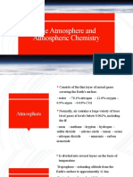 Atmospheric Chemistry and Composition