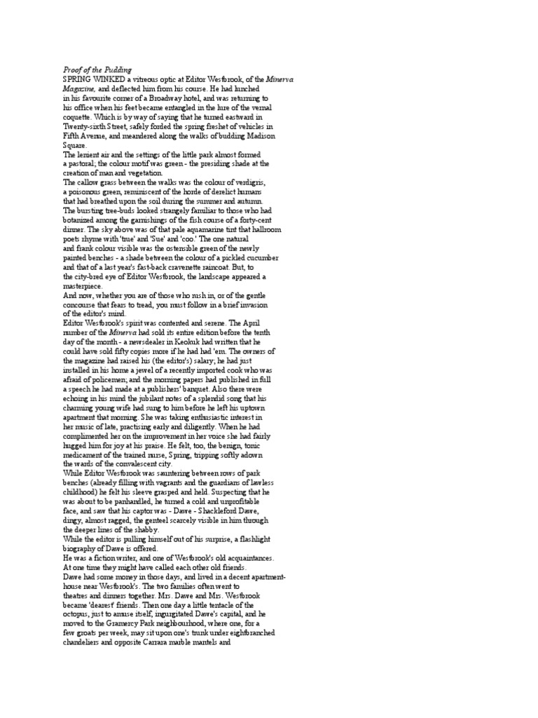 Editor Westbrook's Spring Encounter | PDF | Poetry | Classics