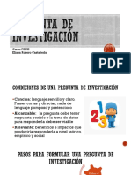 Pregunta de Investigación PDF