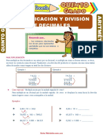 Multiplicación-y-División-de-Decimales-para-Quinto-Grado-de-Primaria