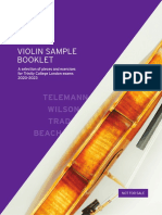 Violin Sample Booklet 2020-2023 PDF