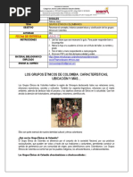 Guía N°4 Epoca Indigena en Colombia | PDF | Pueblos Indígenas de las ...