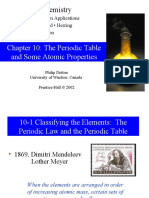 General Chemistry: Chapter 10: The Periodic Table and Some Atomic Properties