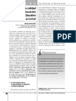 Dialnet LaCalidadDeLaEducacionEnElDiscursoEducativoInterna 2973320 PDF