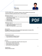 Software Engineer Simple CV