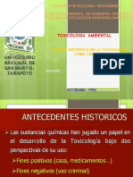 Origen Toxicología