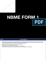 NBME Form 1 PDF