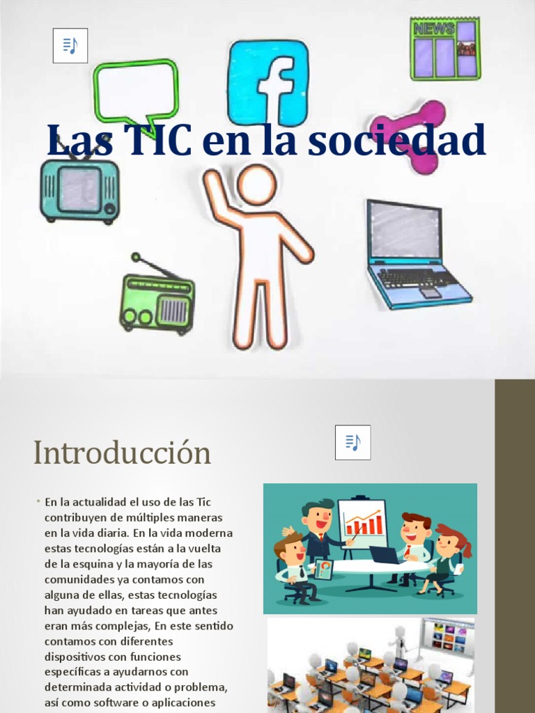 Las TIC en La Sociedad | PDF | Ciencias sociales