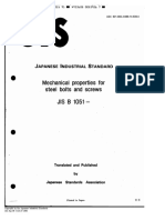 JIS-B1051-1991-Mechanical Properties of Steel Bolts and Screws