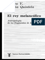 Garcia Quintela Marco Virgilio. El Rey Melancolico. Antropología de Los Fragmentos de Heraclito PDF