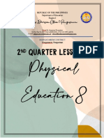 PHYSICAL-EDUCATION 8 - Second Quarter Lessons