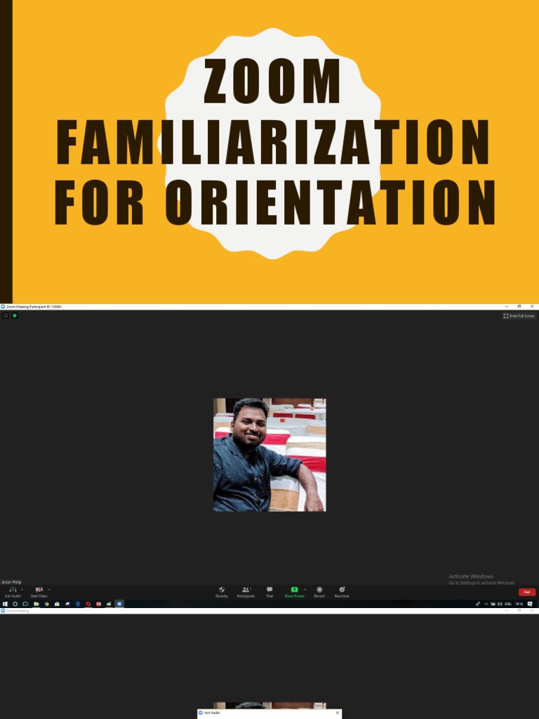 Zoom Orientation: Share & Annotate | PDF | Games & Activities | Cooking ...