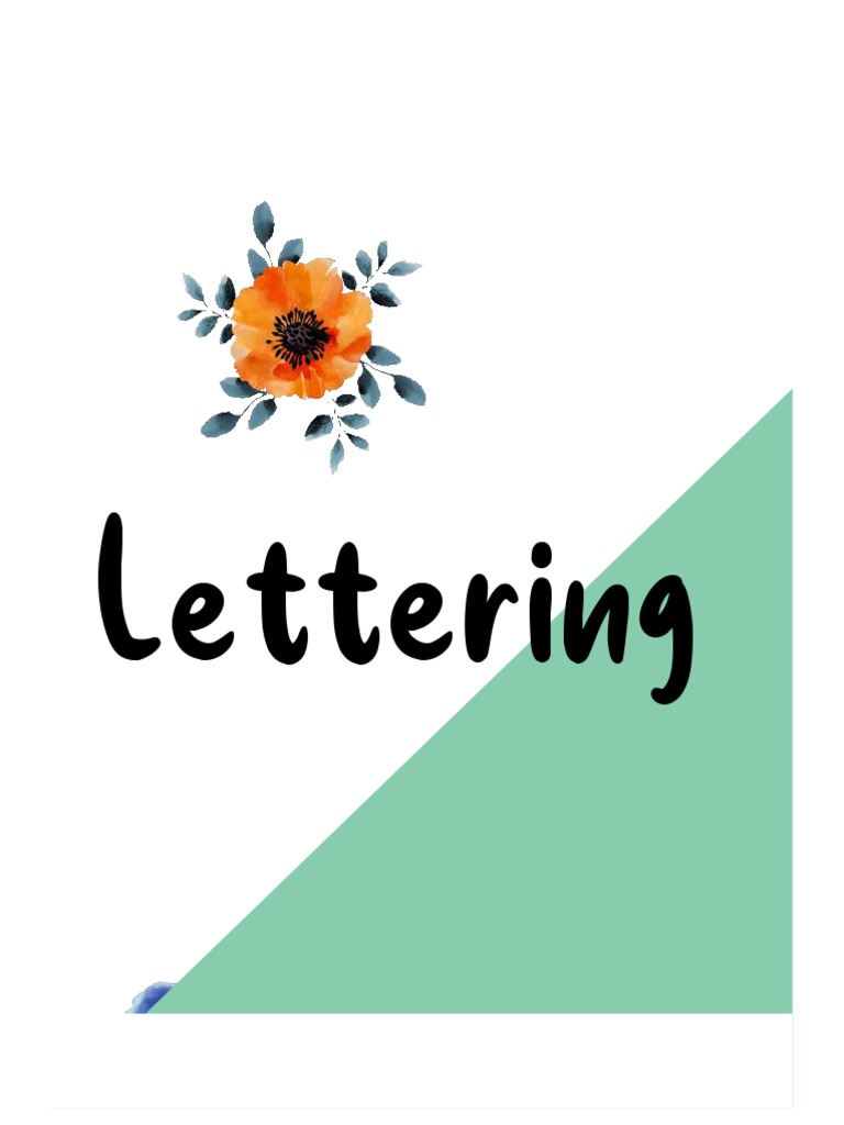 PRACTICAR Letering | PDF