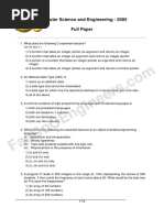 Computer Science and Engineering - 2005 Full Paper