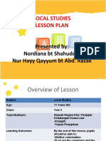 Overview of Lesson Plan