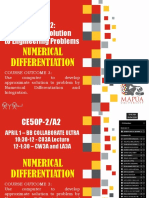 CE50P-2: Numerical Solution To Engineering Problems