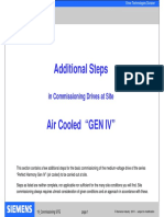 Additional Steps: in Commissioning Drives at Site