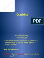Crashing in Project Management
