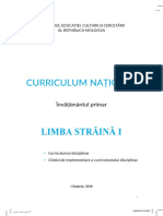 Curriculum Limba Straina Primar Tipar