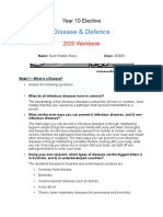 Disease and Defence Booklet