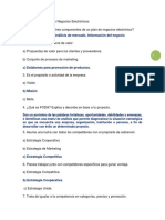 Cuestionario - Plan de Negocios Electrónicos PDF