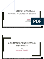 Strength of Materials: A Doorway To Engineering & Design