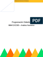 ProgramacionDidactica AnalisisNumerico II PAC 2020 I Virtual