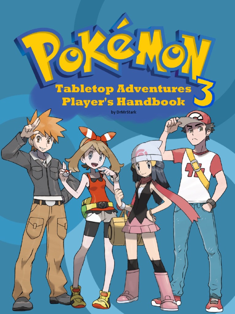 PTA3PlayersHandbook PDF PDF Pokémon Tabletop Role Playing Game