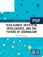 Tech Giants, Artificial Intelligence, and The Future of Journalism
