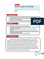 LKPD KD 3.1 Ruang Lingkup Biologi