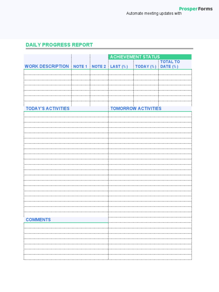 Daily Progress Report: Work Description | PDF | Computers | Technology ...