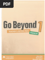 Go Beyond 1 Teacher's Edition PDF | PDF