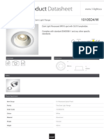 The Dark Light Range: 01 Recessed Spots Fixed