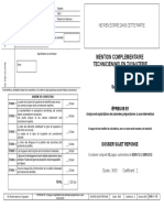 E1 MCTT Juin 2019 Dossier Sujet PDF