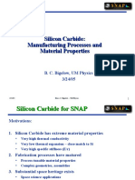 Silicon Carbide: Manufacturing Processes and Material Properties