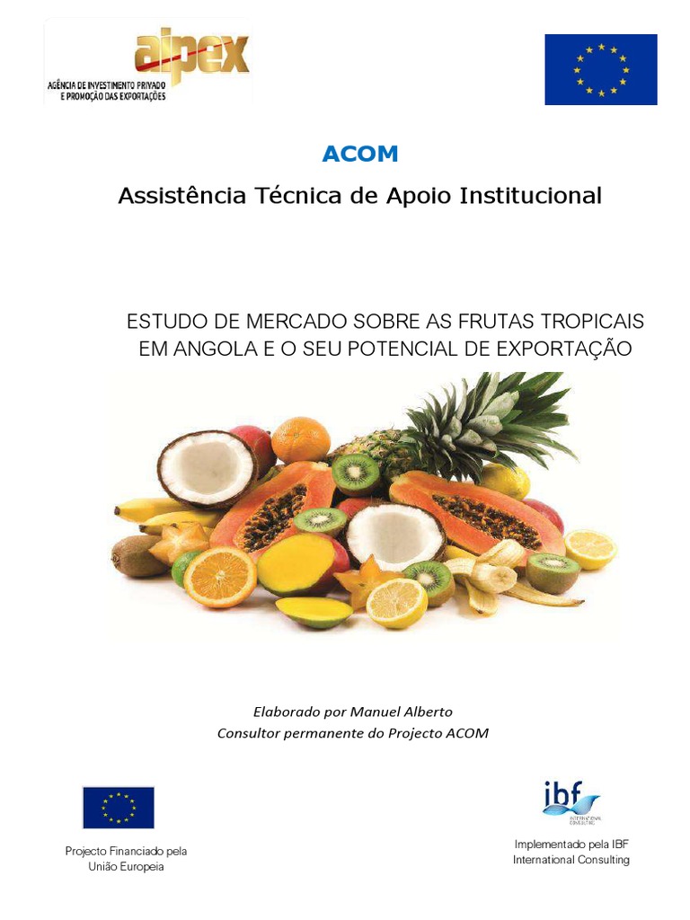 Frutas, Verduras e Outros em Inglês e Portugues, PDF, Plantas comestíveis