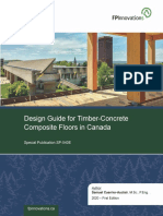 Design Guide For Timber Concrete Composite Floors in Canada