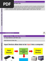 2.1 Input Devices and Their Uses