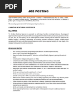 External Job Posting - Condition Monitoring Supervisor PDF