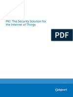 Pki The Security Solution For The Internet of Things PDF