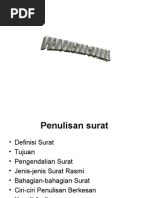 Penulisan Surat