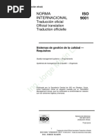 ISO 9001:2015 Sistemas de Calidad en Español | PDF | Organización ...