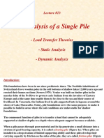 The Analysis of a Single Pile.pdf