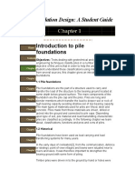 Pile Foundation Design Calculation