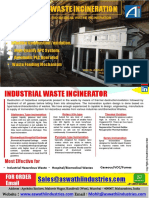 Incinerator Equipment-Aswathi Industries Limited Mumbai
