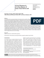 Markedly Elevated Liver Enzymes in Obstructive Jaundice PDF