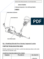 Component Location Index: Fig. 1: Identifying Hydraulic Power Steering Components Location