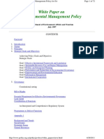 White Paper On EM Policy - July 1997 PDF