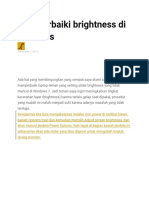 Memperbaiki brightness di Windows