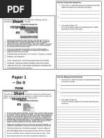 p1 Short Answer Questions Do It Now